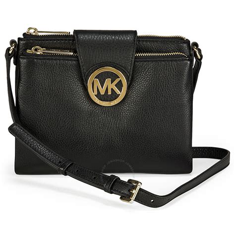 michael kors black bag 2005|black Michael Kors crossbody bag.